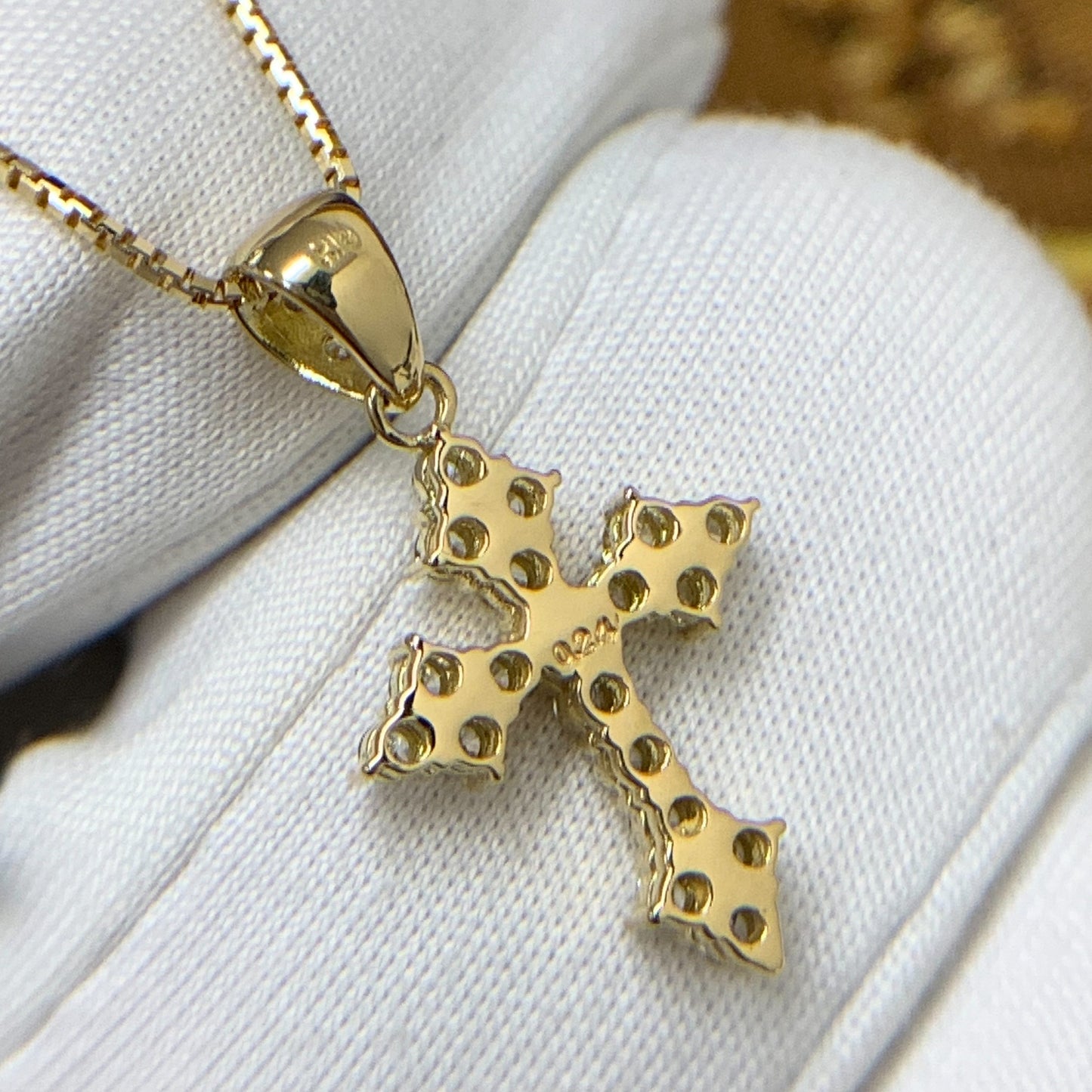 Diamond Cross Necklace
