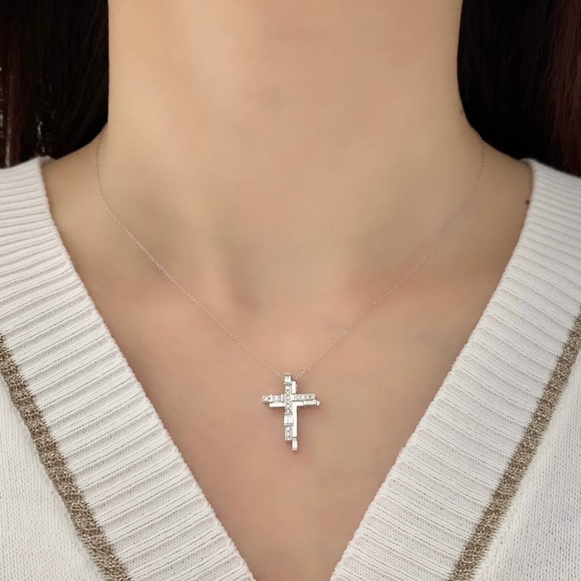Diamond Cross Necklace