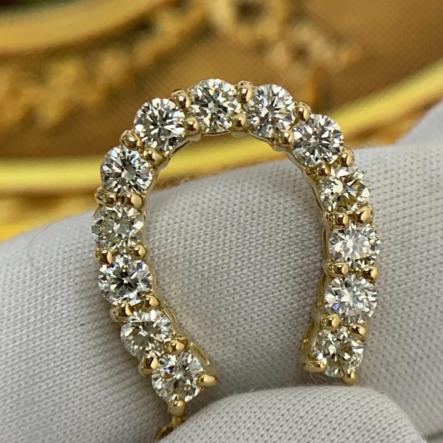 Horseshoe Diamond Necklace
