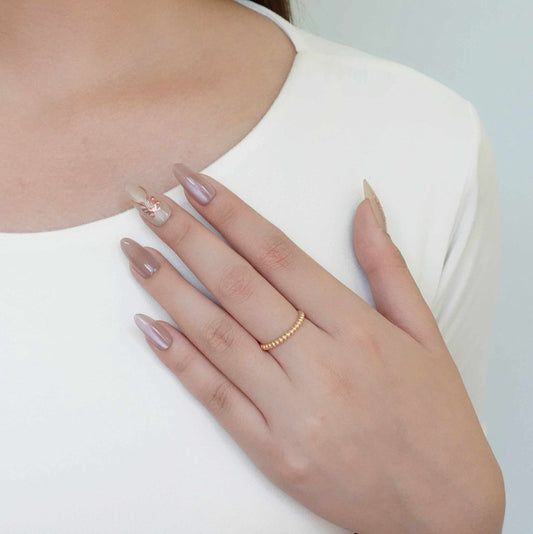 Van Cleef & Arpels Perlee Ring Size 52 (BRAND NEW)