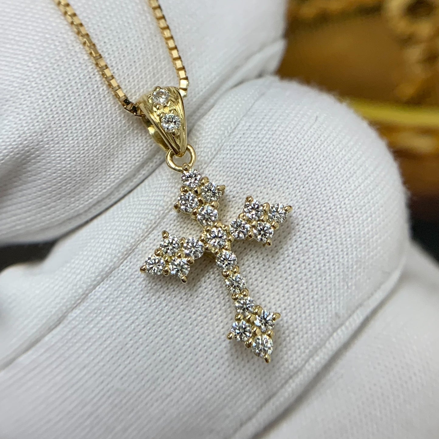 Diamond Cross Necklace
