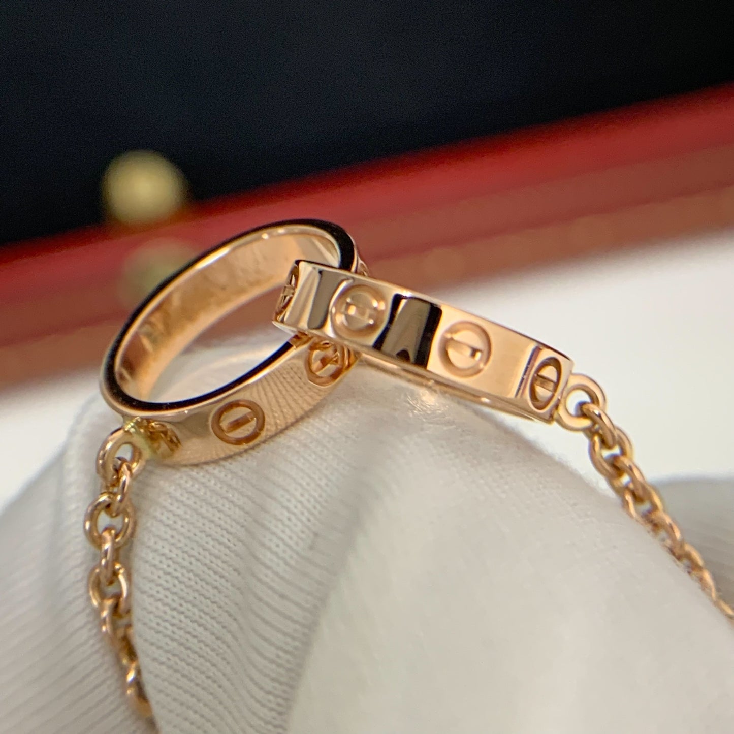 Cartier Interlocking Love Necklace