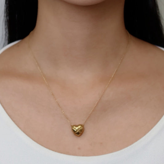 Tiffany & Co. Chain Cross Heart Necklace