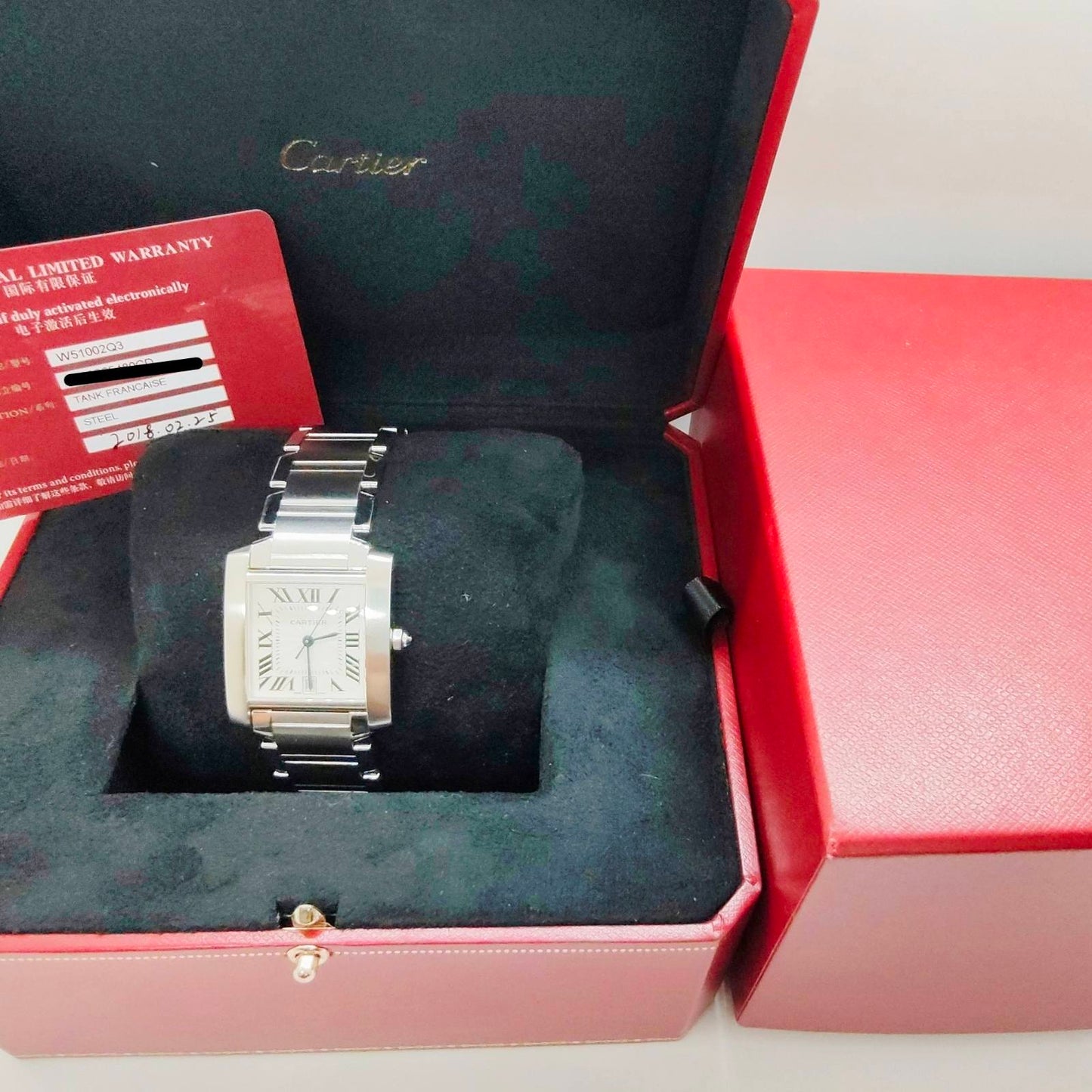 Cartier Tank Francaise LM ( Discontinued )