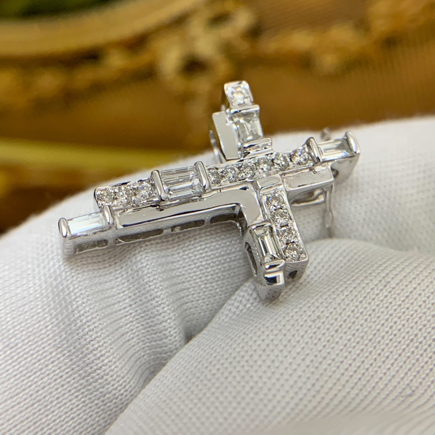 Diamond Cross Necklace