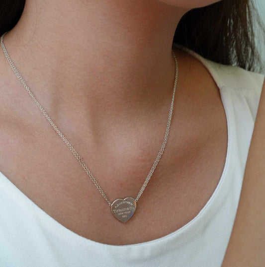 Tiffany & Co. Heart Tag Necklace