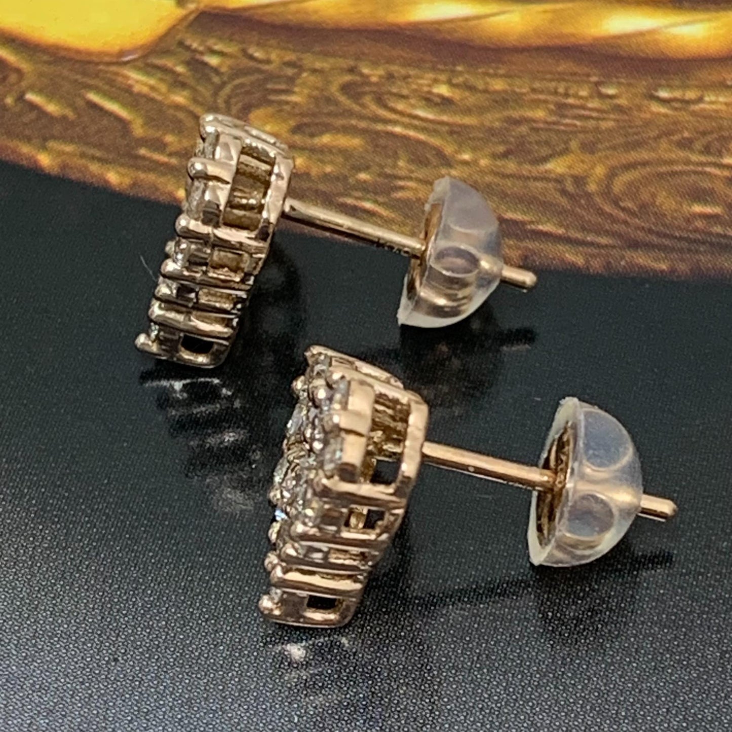 Heart Diamond Earring