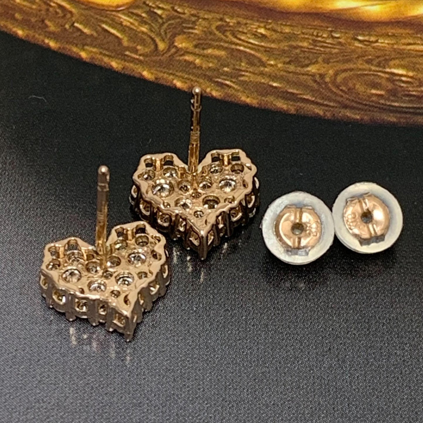 Heart Diamond Earring