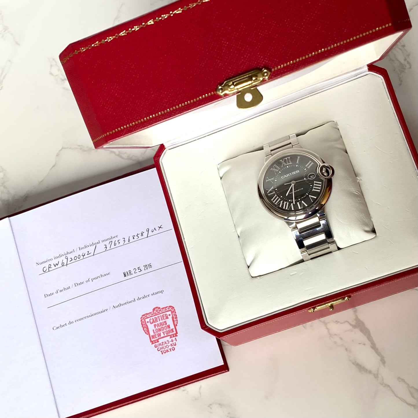 Cartier Ballon Bleu 42mm
