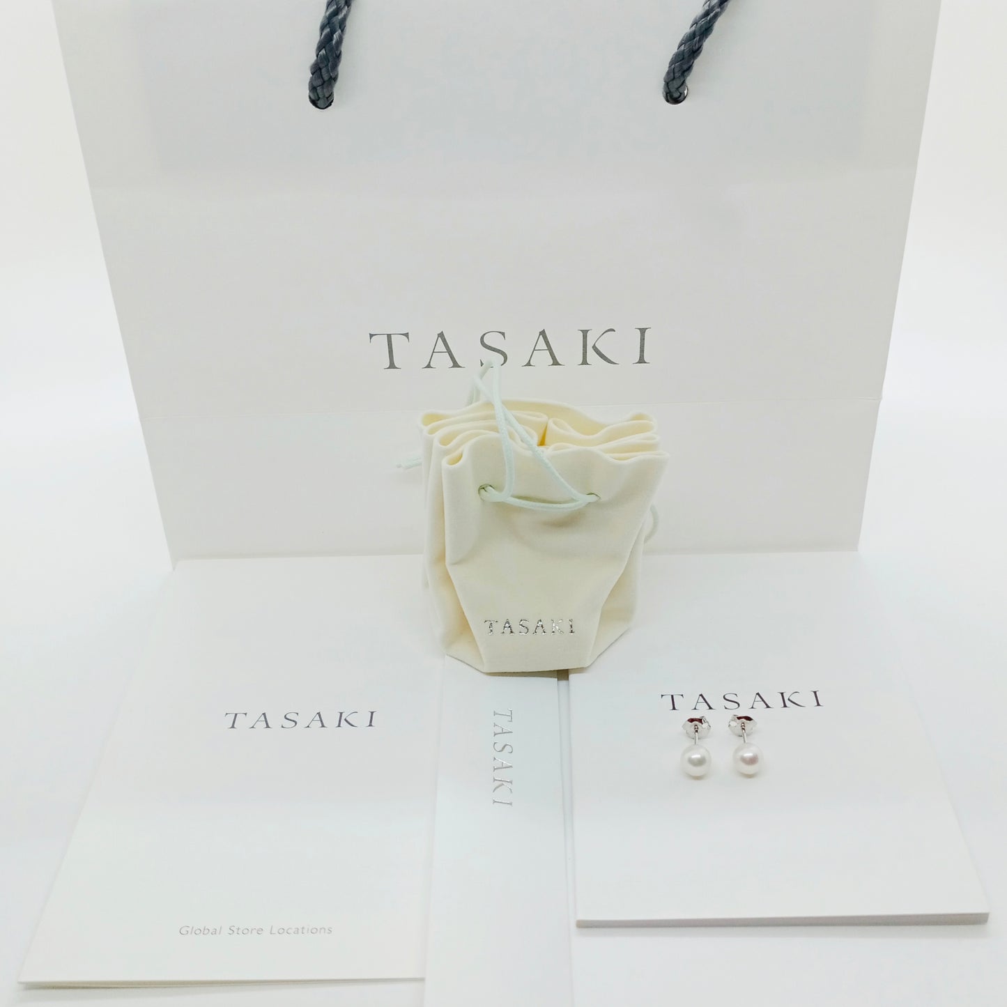 Tasaki Pearl Earring 7mm (BRAND NEW)