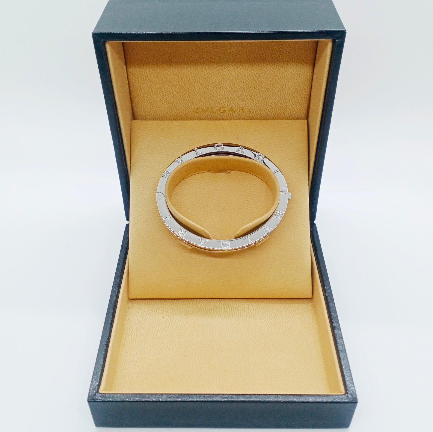 Bvlgari Bzero1 Bangle Stainless K18YG