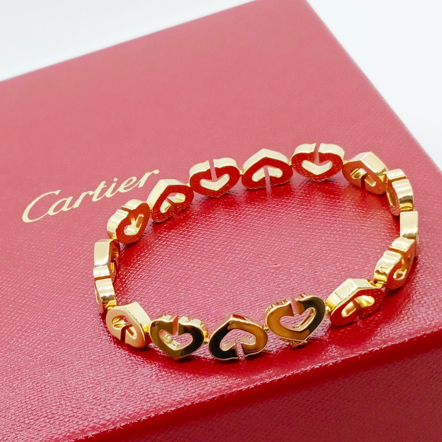 Cartier C Heart Bracelet 15cm