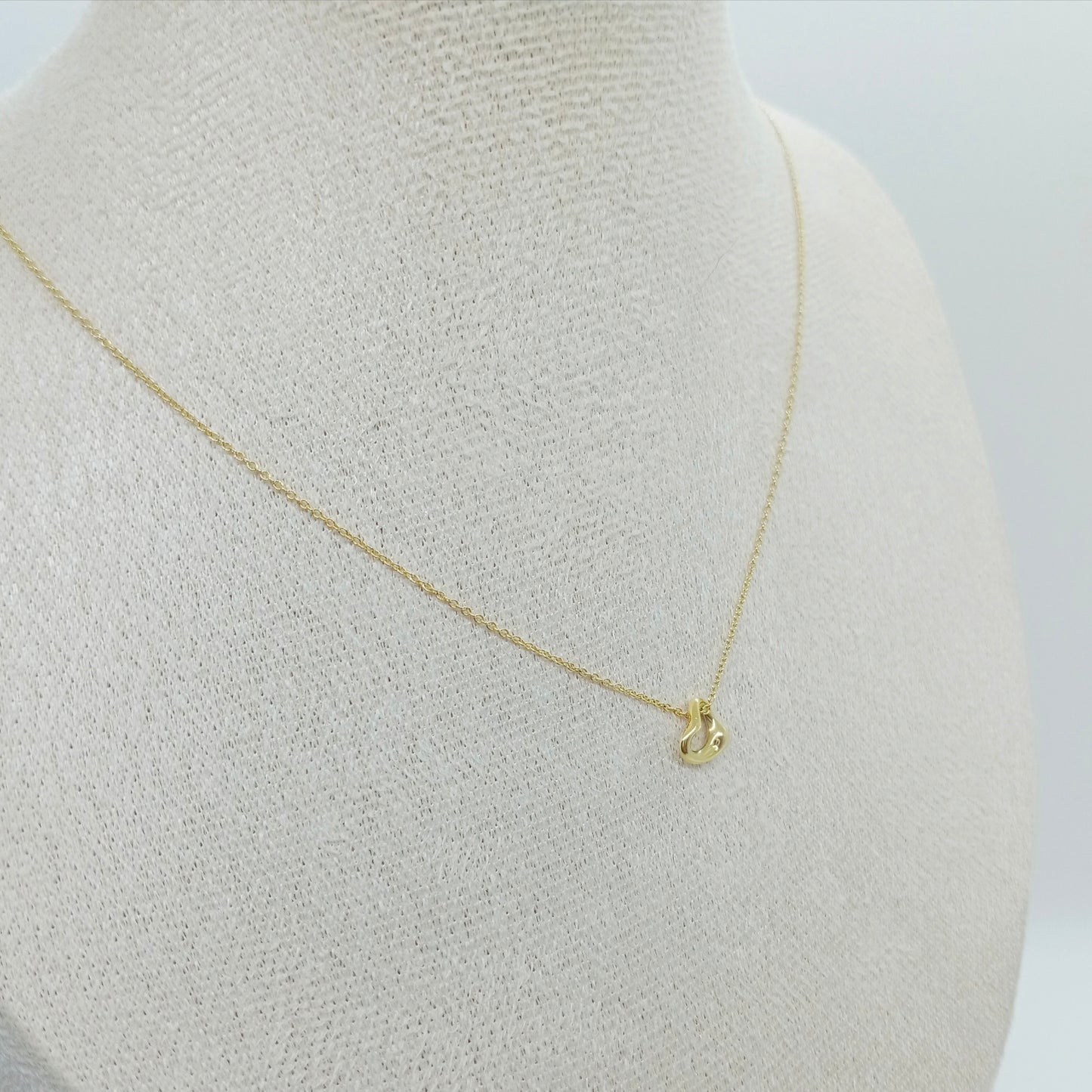 Tiffany & Co. Open Heart Mini Necklace