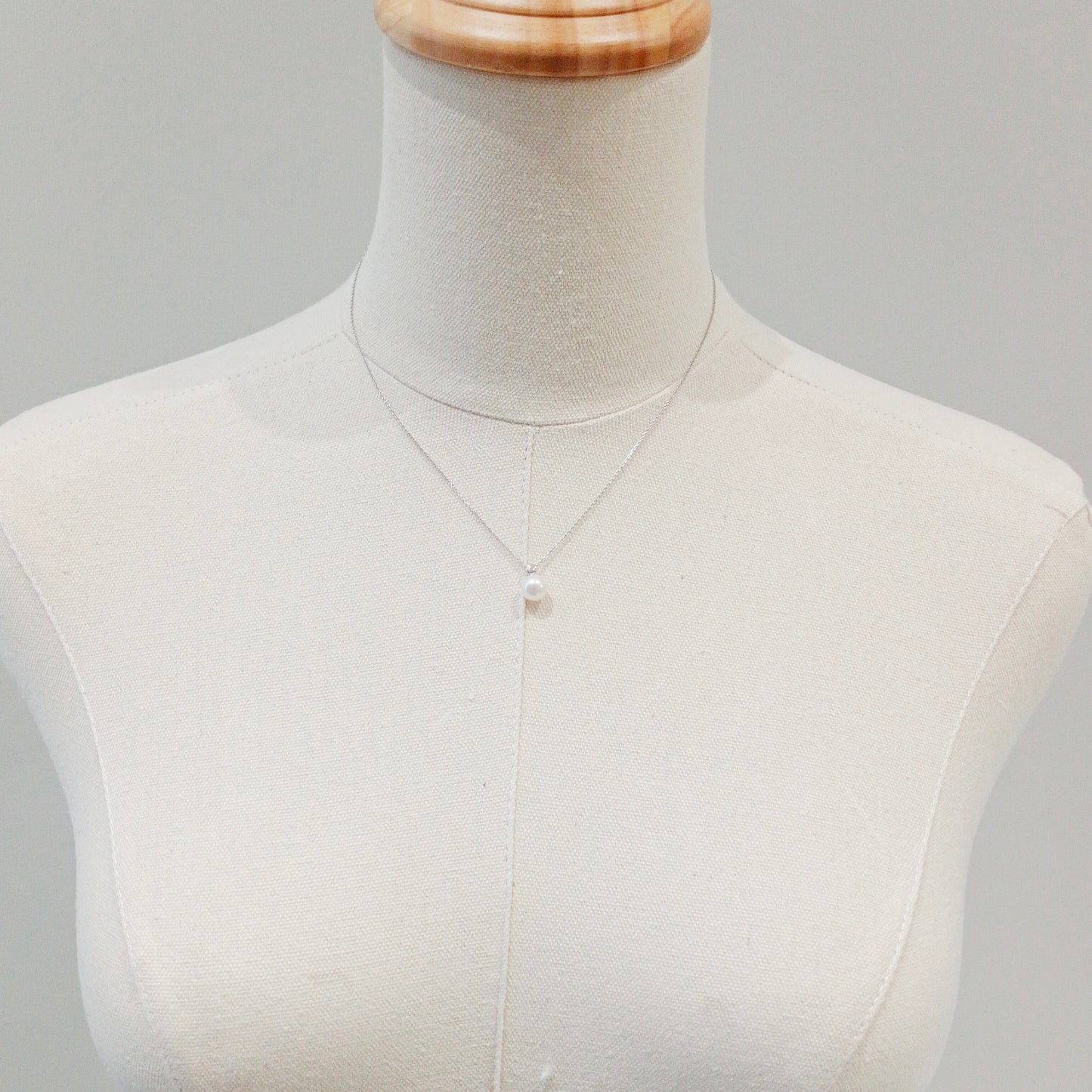 Tasaki Pearl Diamond Necklace 7.5mm (BRAND NEW)