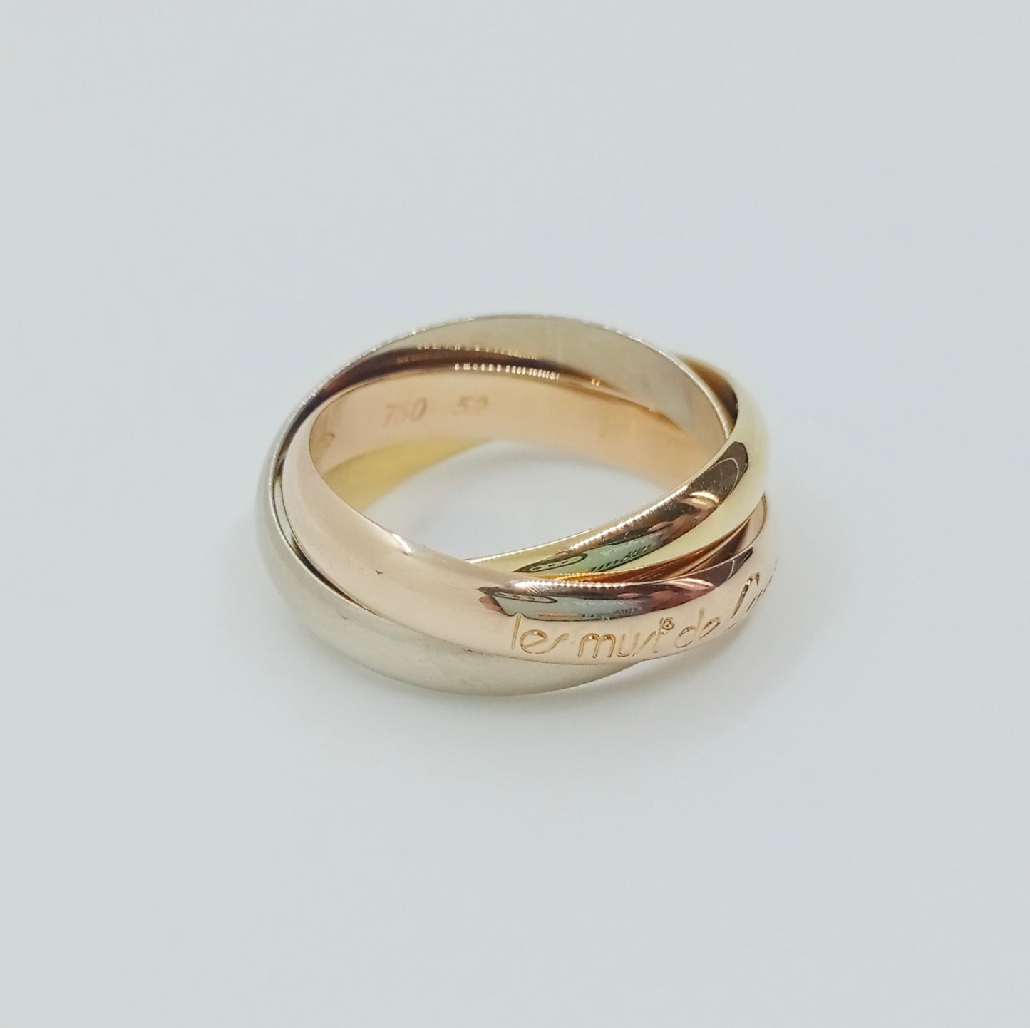 Cartier Trinity Ring Size 52