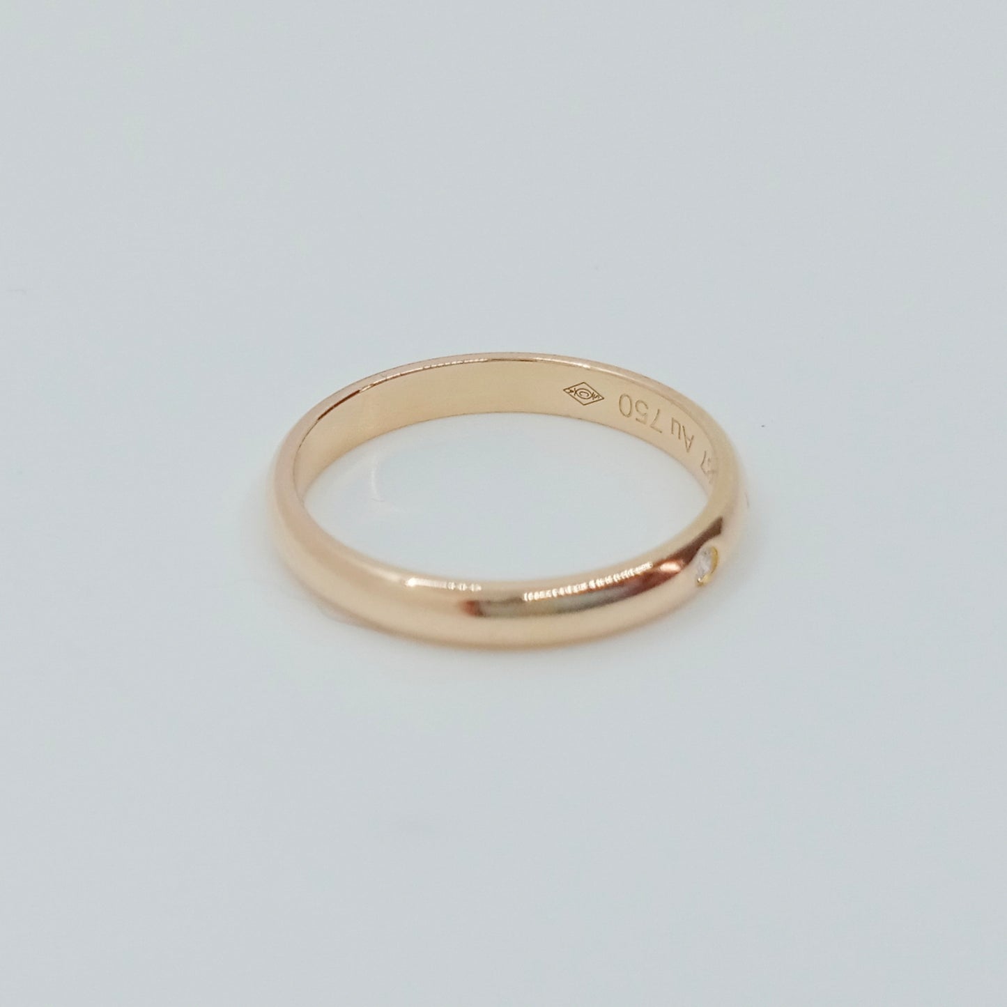 Cartier 1P Diamond Ring Size 50