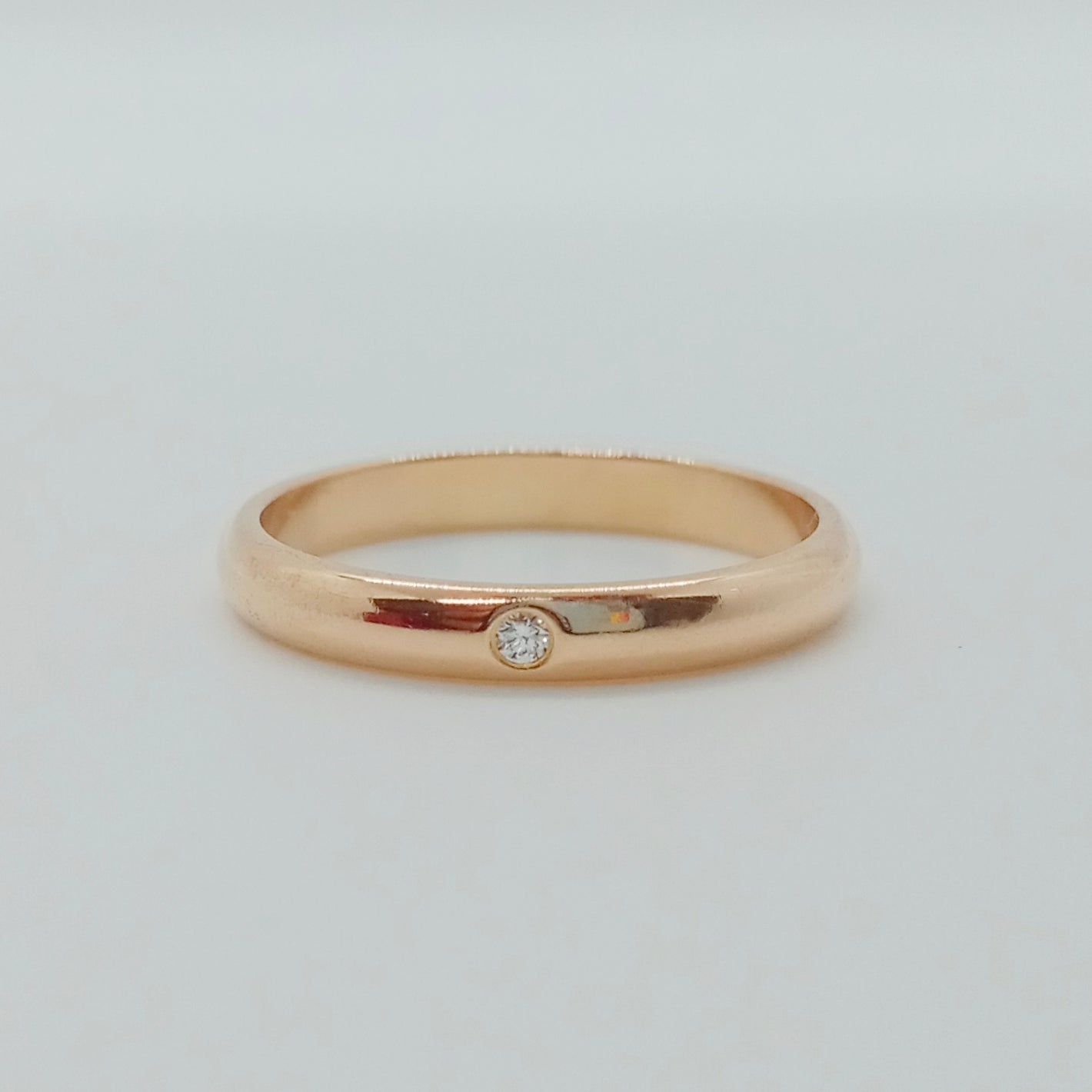 Cartier 1P Diamond Ring Size 50