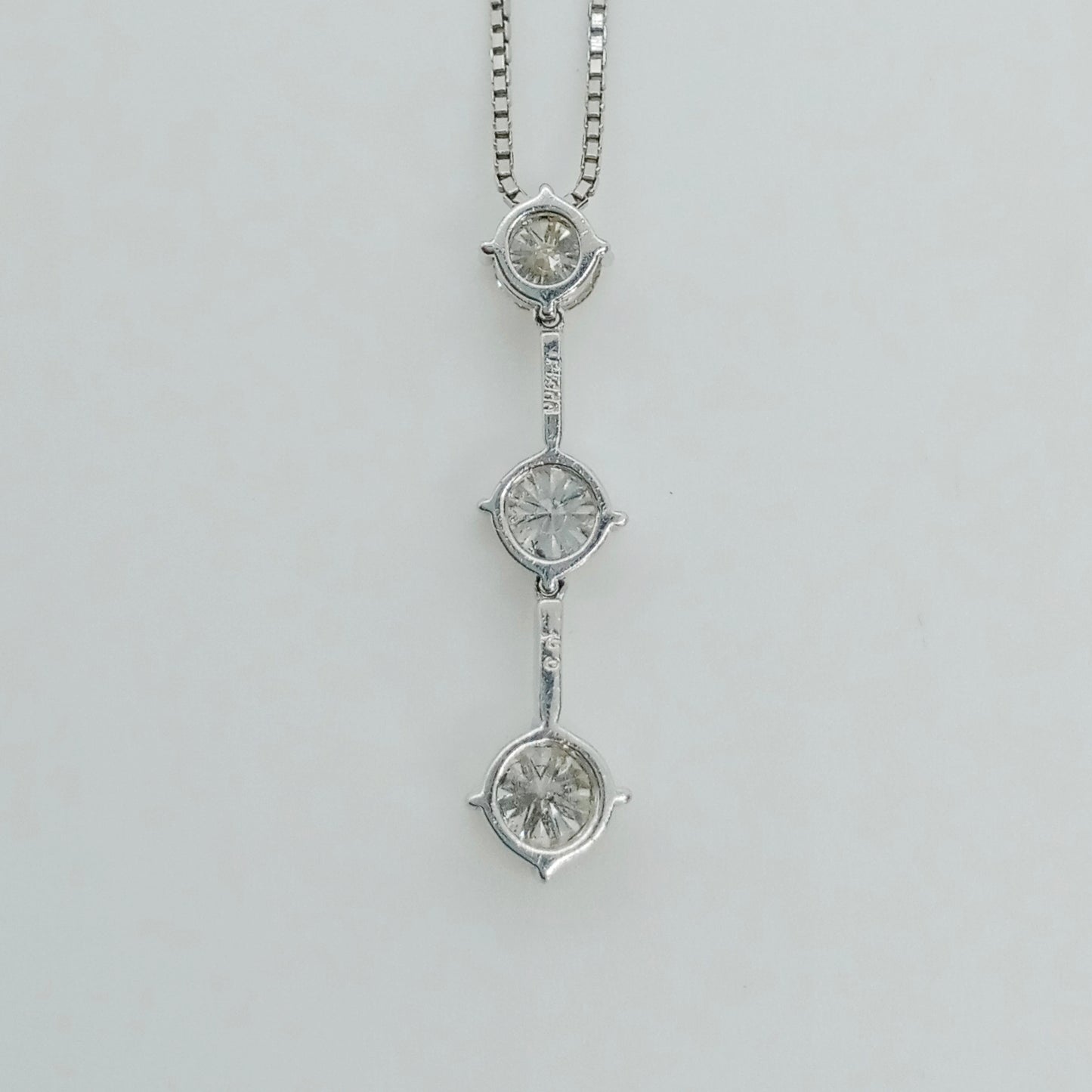 3 Row Diamond Necklace 1.00ct