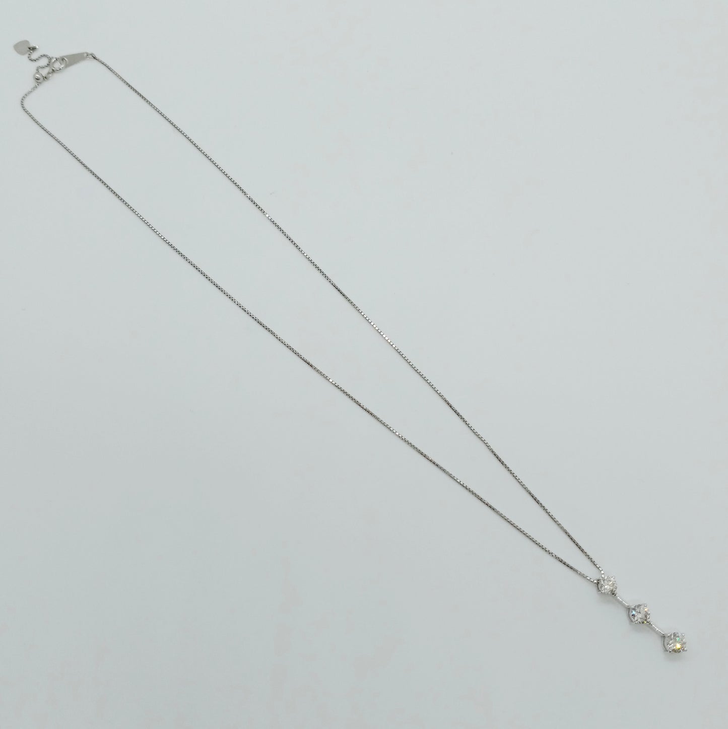 3 Row Diamond Necklace 1.00ct