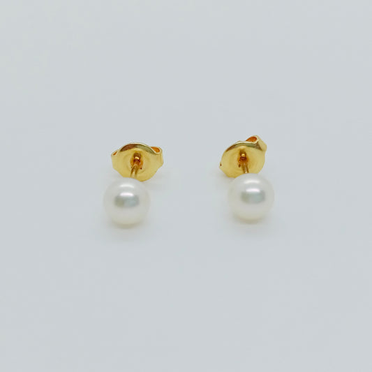 Mikimoto Pearl Earring 6.0mm Pearl