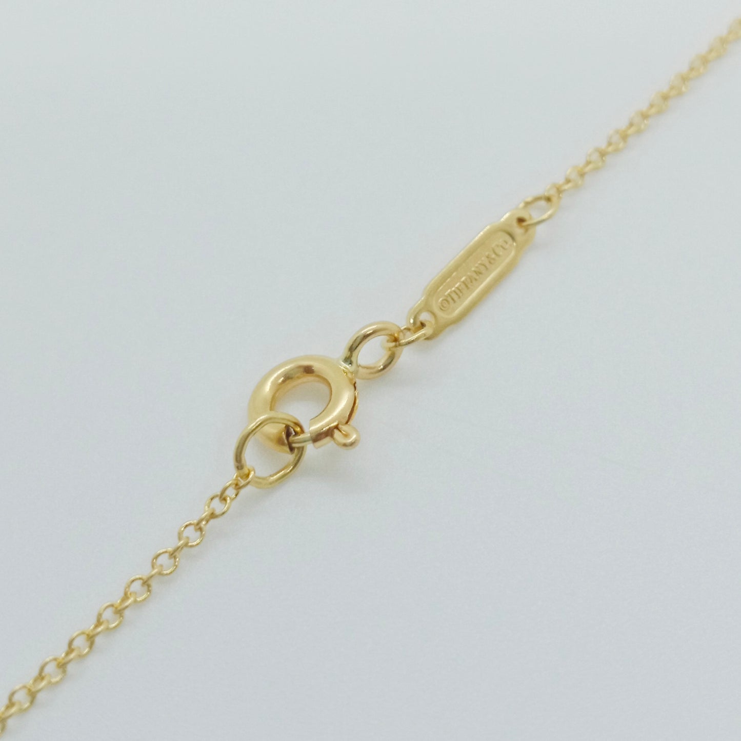 Tiffany & Co. Double Heart Red Necklace