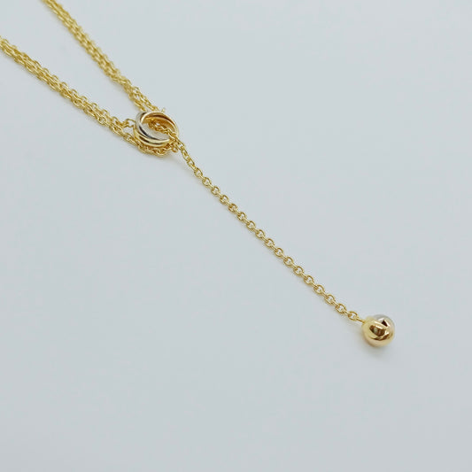 Cartier Baby Trinity Pampille Necklace (Rare Vintage)