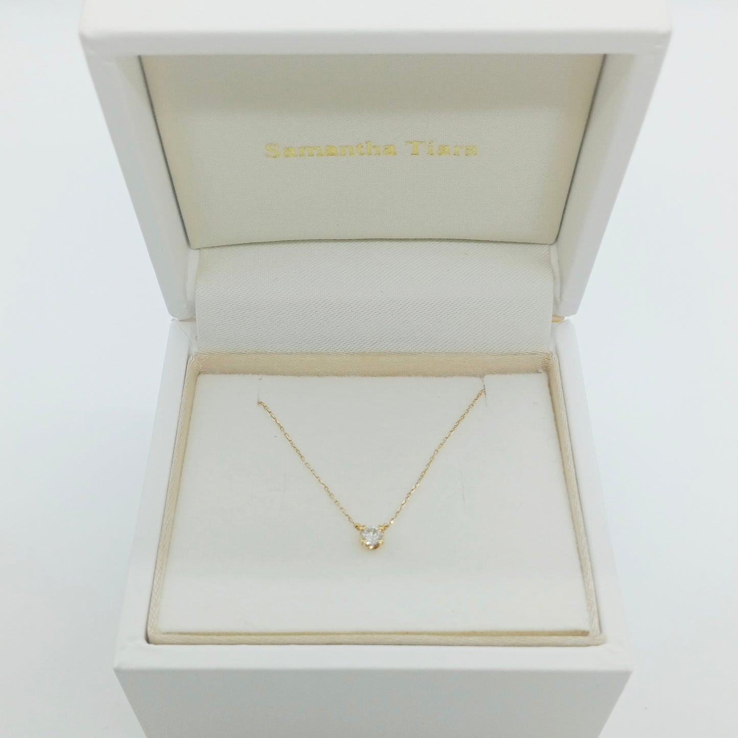 Samantha Tiara Diamond Necklace 0.10ct