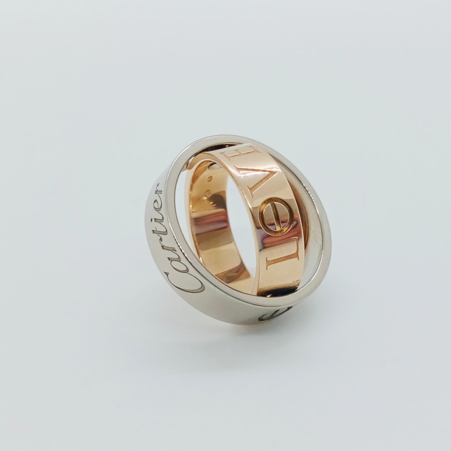 Cartier Secret Love Ring Size 50
