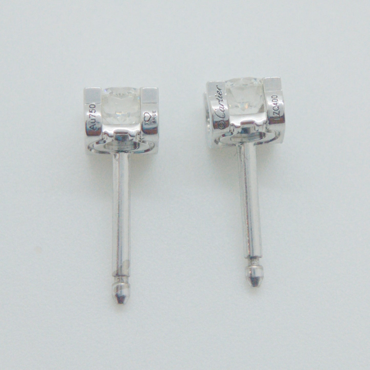 Cartier C Deux Diamond Earrings