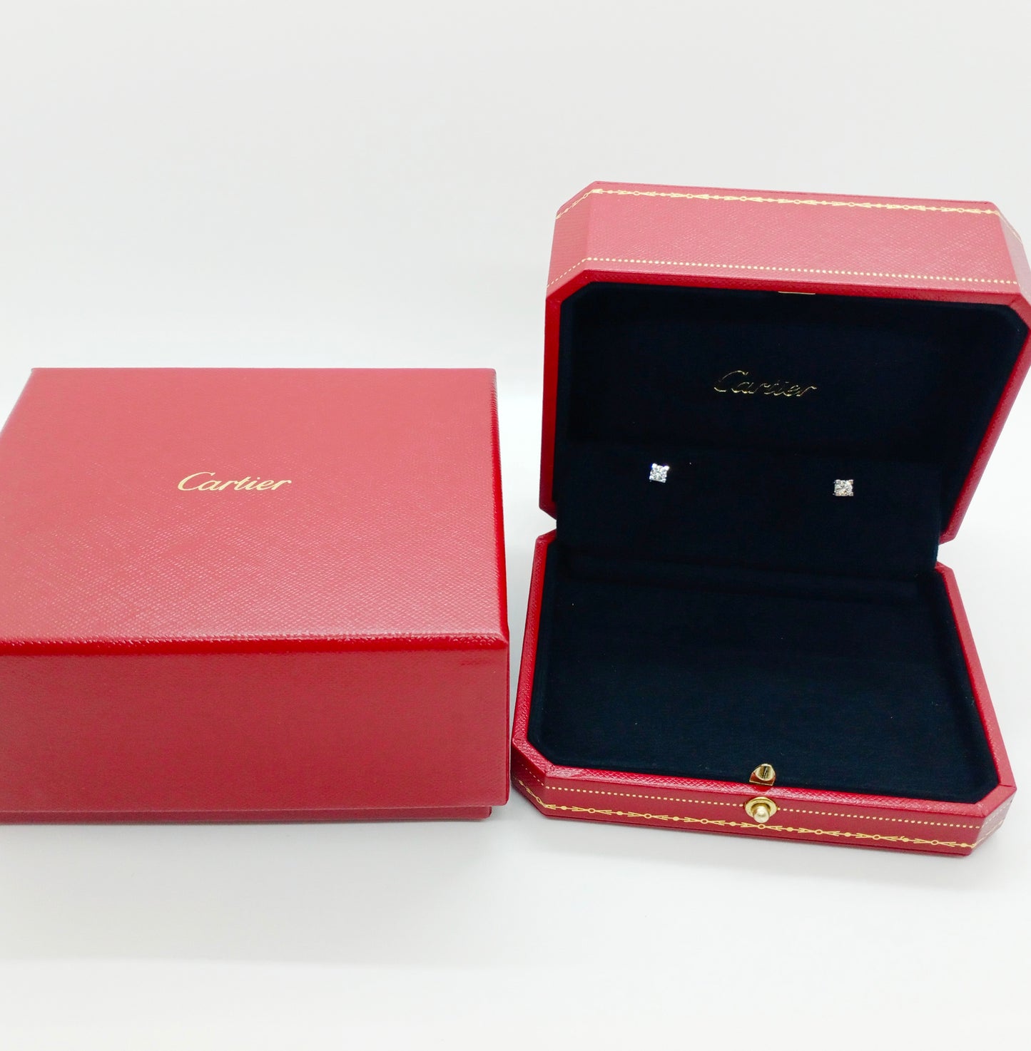 Cartier C Deux Diamond Earrings