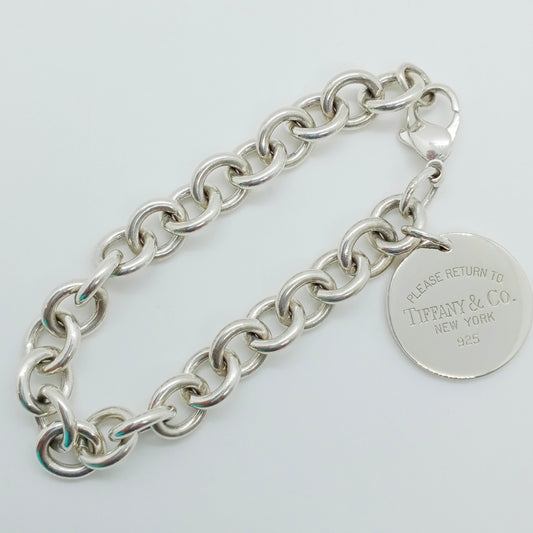 Tiffany & Co. Return to Tiffany Round Tag Bracelet