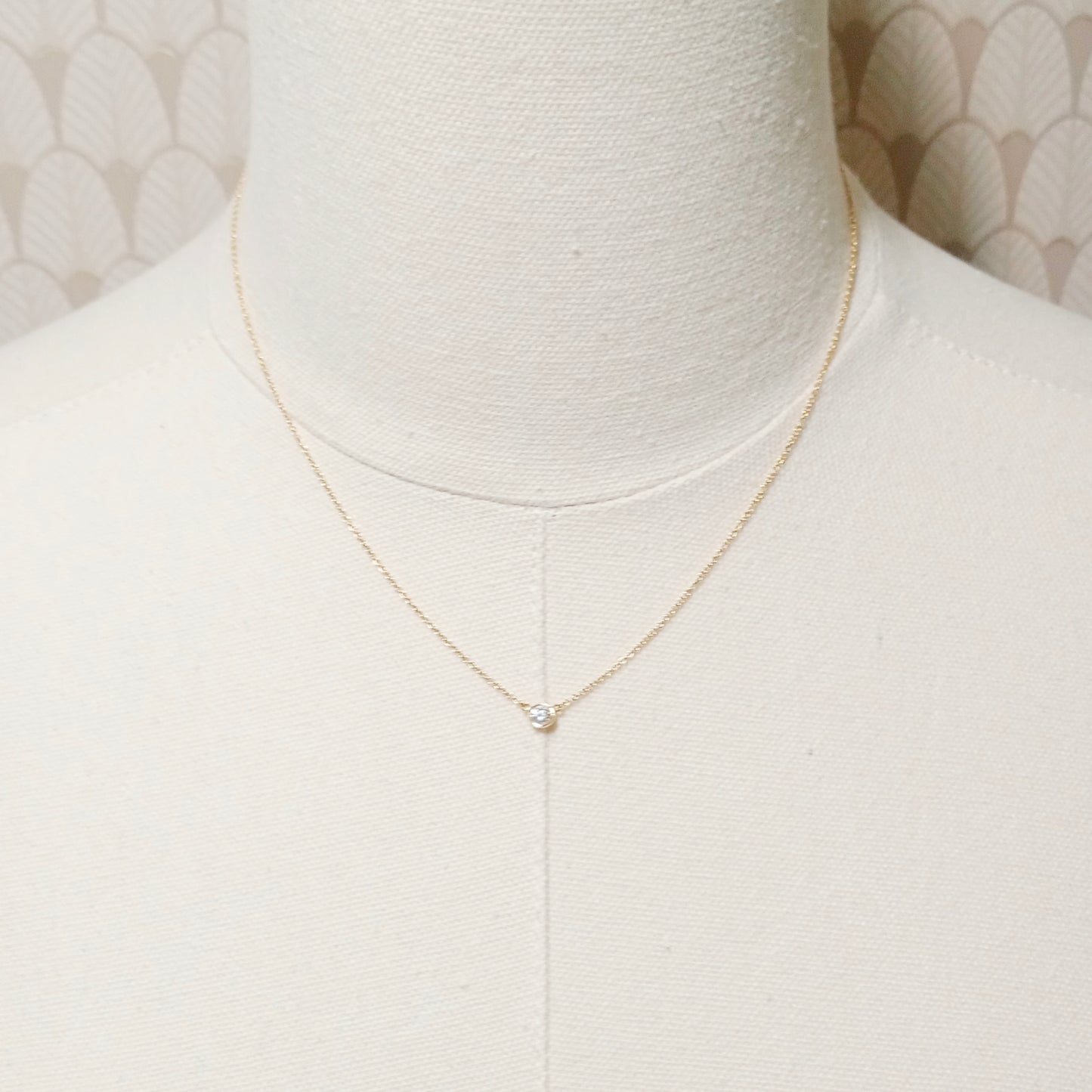 Tiffany & Co. By the Yard Necklace 0.14ct