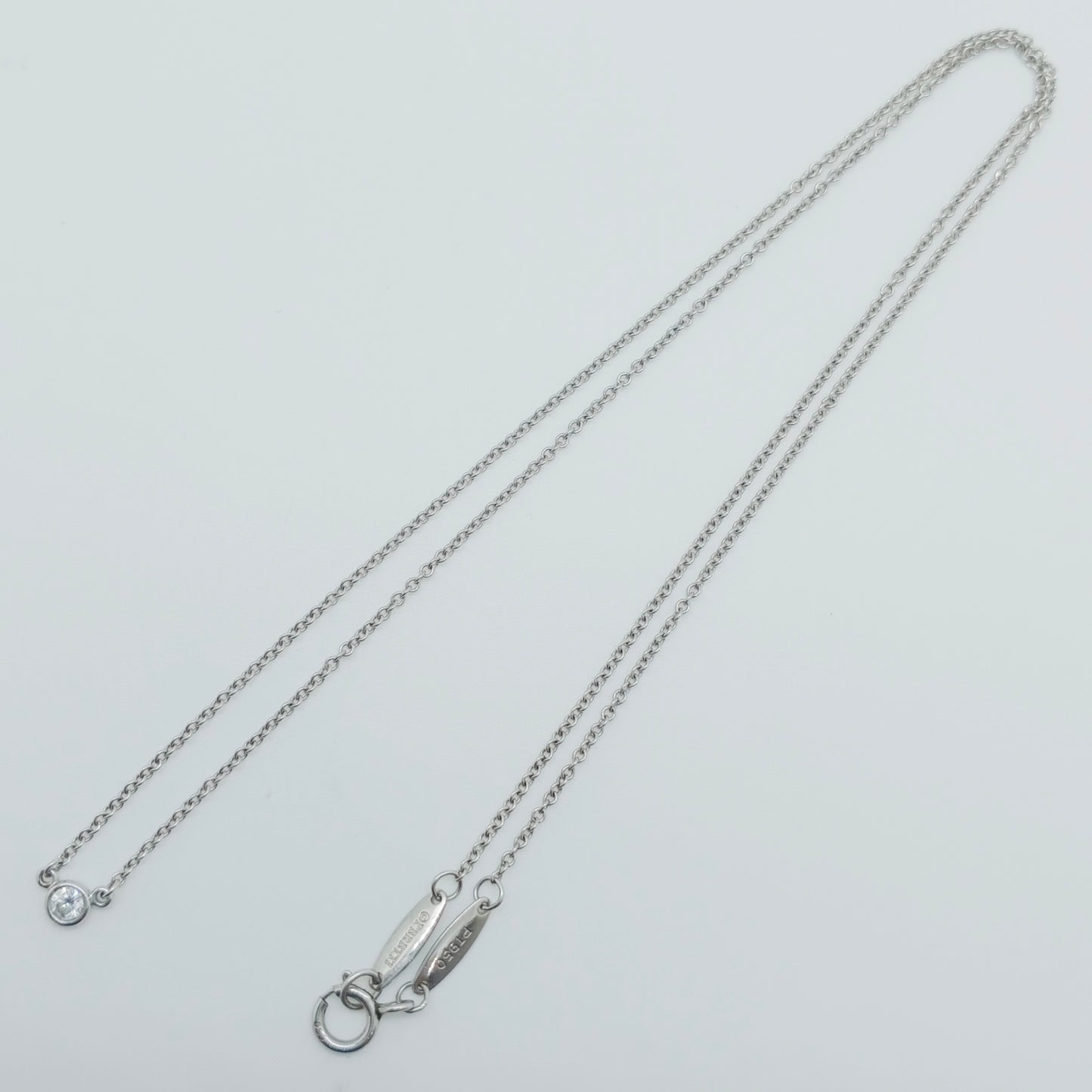 Tiffany & Co. Yard Necklace 0.03 carat