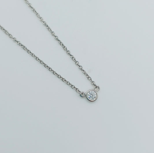 Tiffany & Co. Yard Necklace 0.03 carat