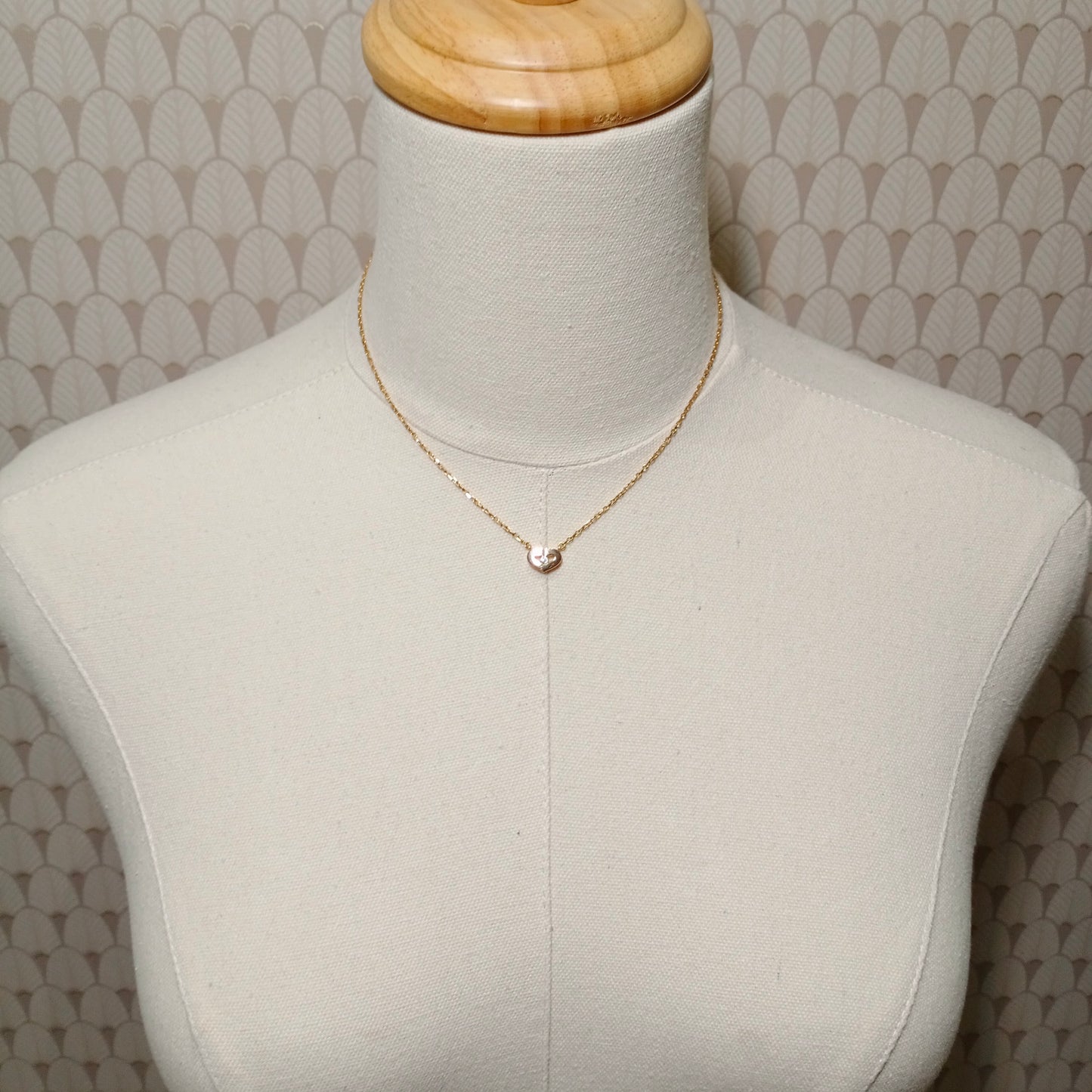 Cartier C Heart Diamond Necklace