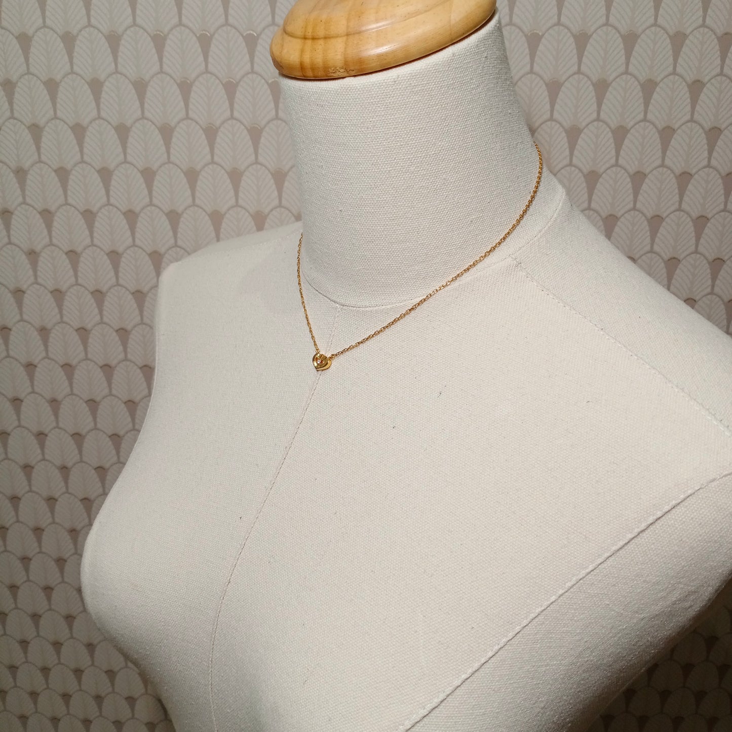 Cartier C Heart Diamond Necklace