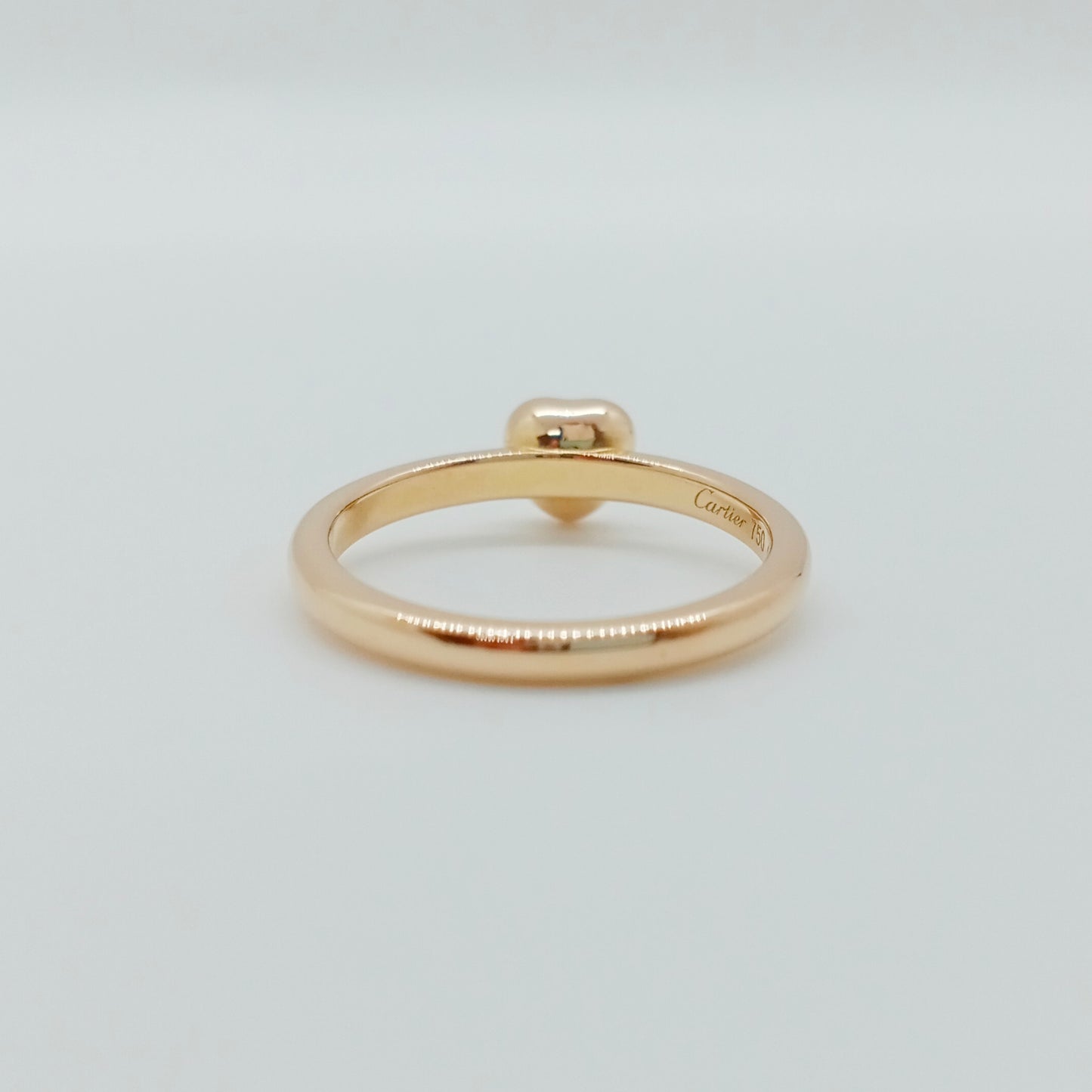 Cartier Damiant Heart Diamond Ring Size 47