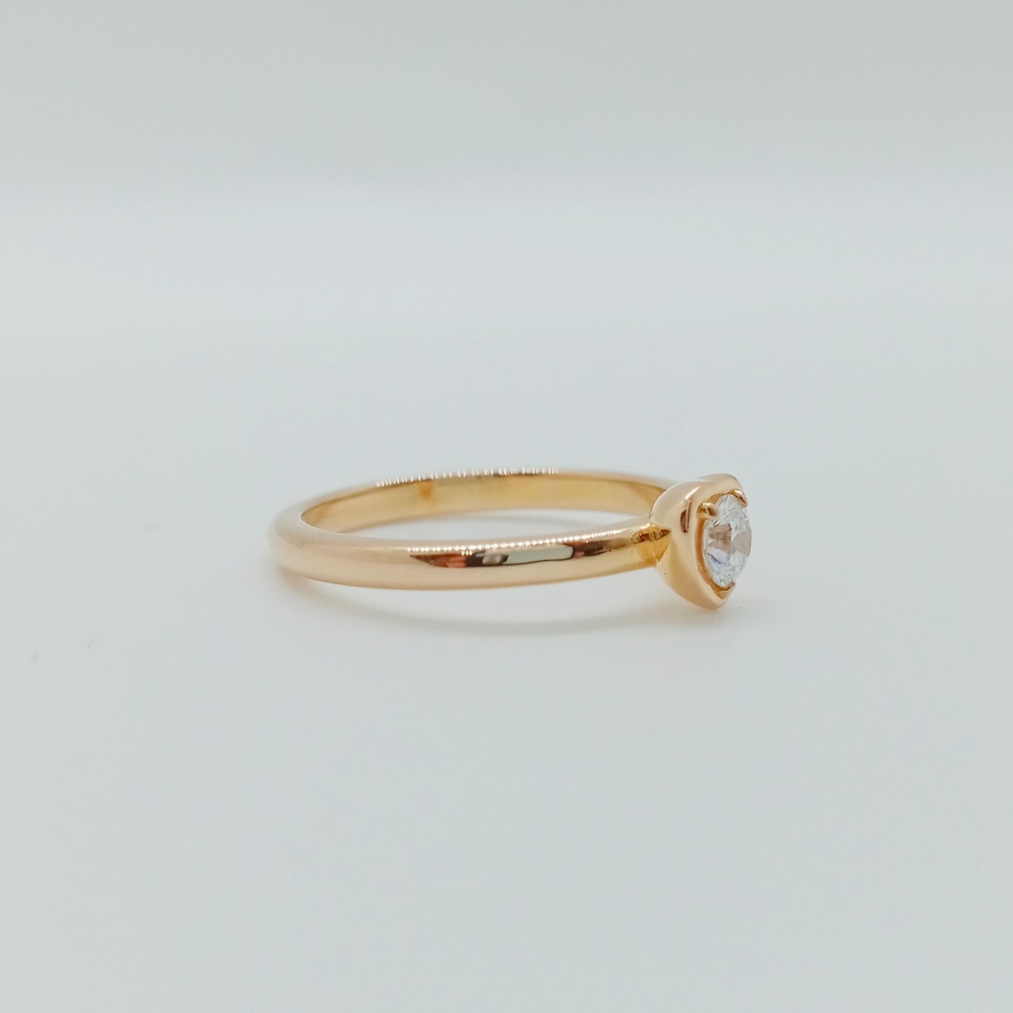 Cartier Damiant Heart Diamond Ring Size 47