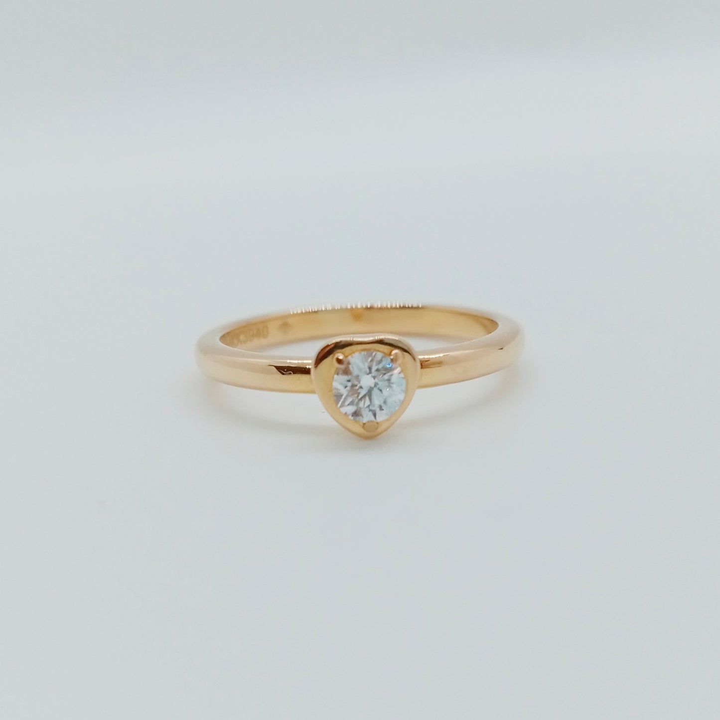Cartier Damiant Heart Diamond Ring Size 47