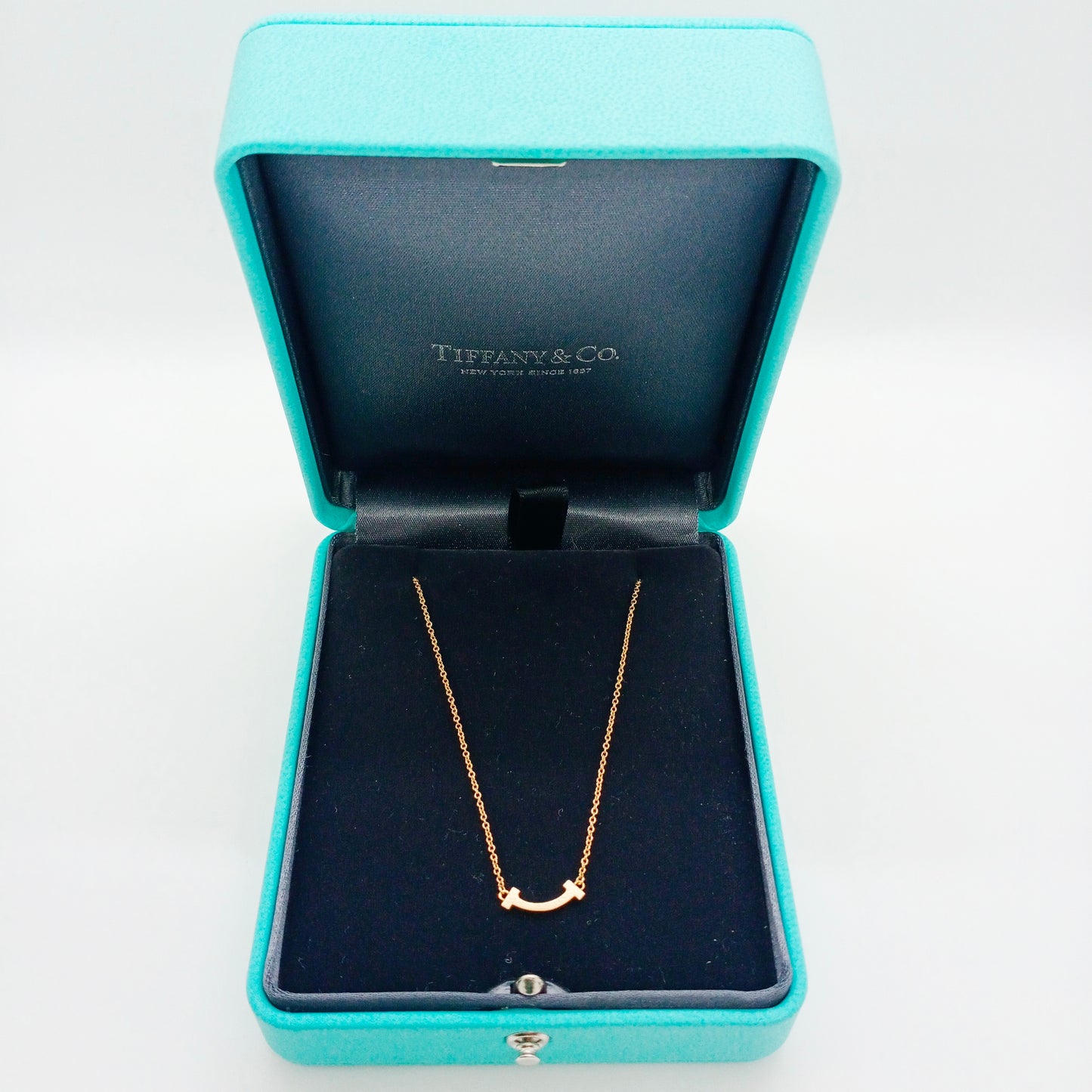 Tiffany & Co. T Smile Mini Necklace
