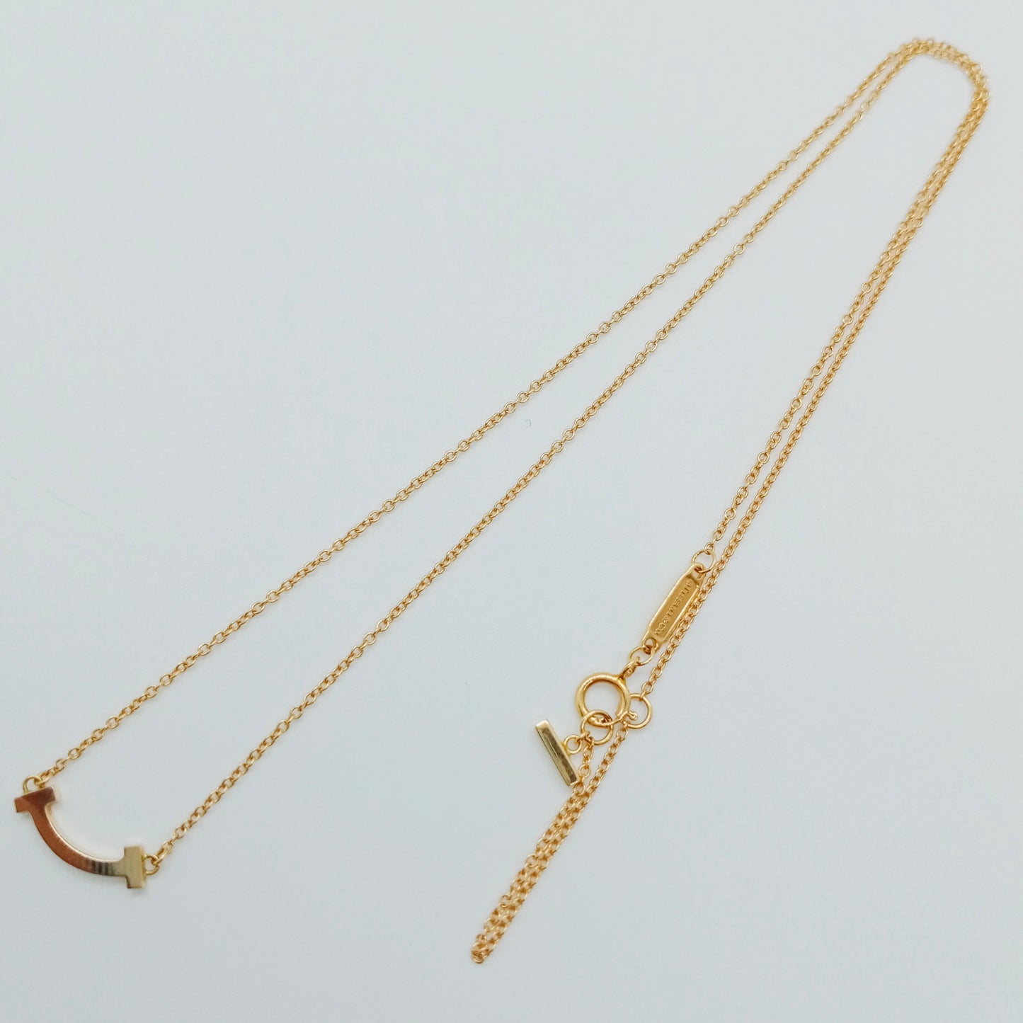 Tiffany & Co. T Smile Mini Necklace