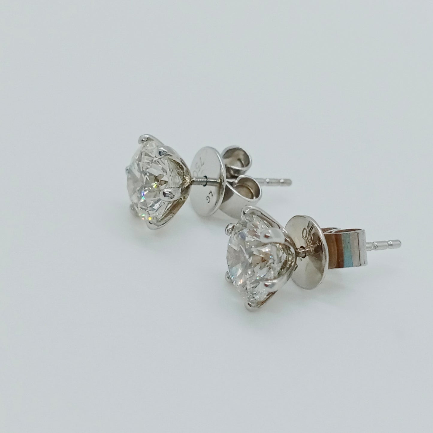 No Brand Stud Diamond Earring 1.50ct Each