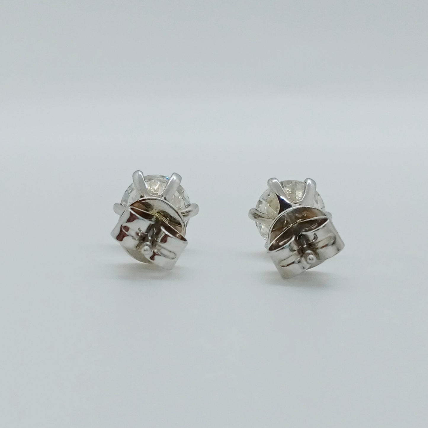 No Brand Stud Diamond Earring 1.50ct Each