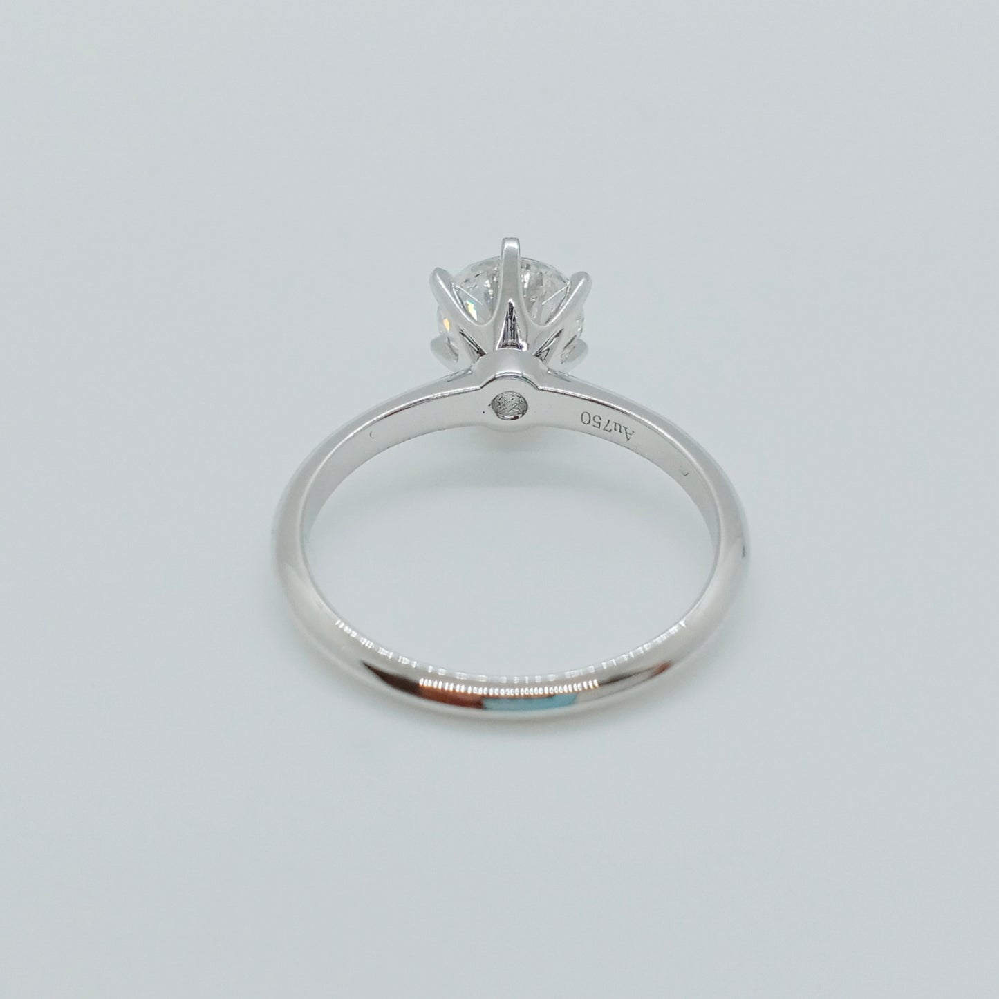 No Brand Solitaire Diamond Ring Size 56