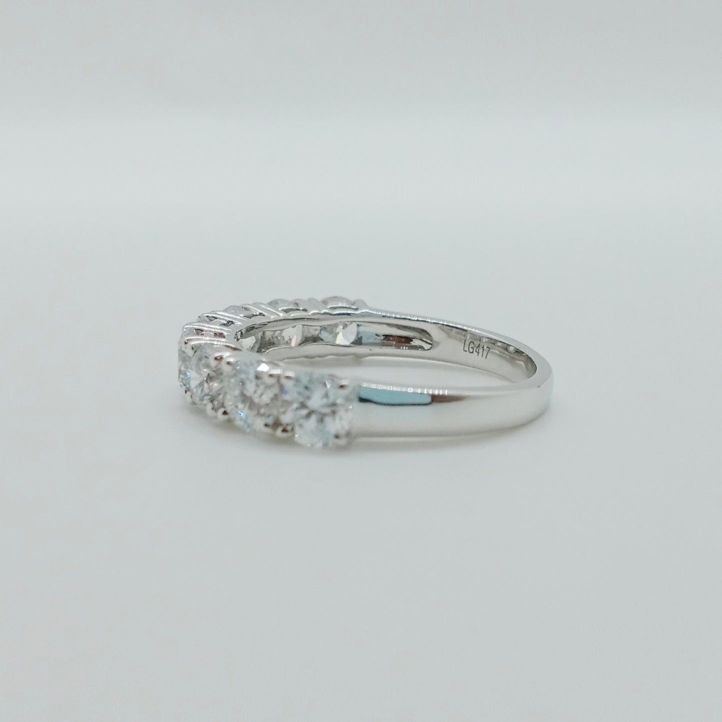 No Brand Half Eternity Ring Size 57