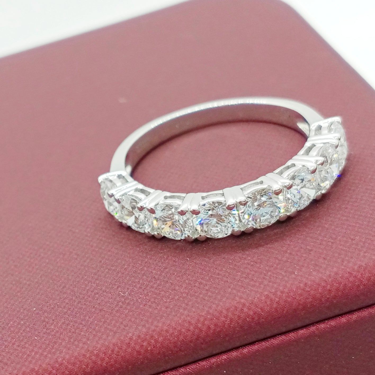 No Brand Half Eternity Ring Size 57