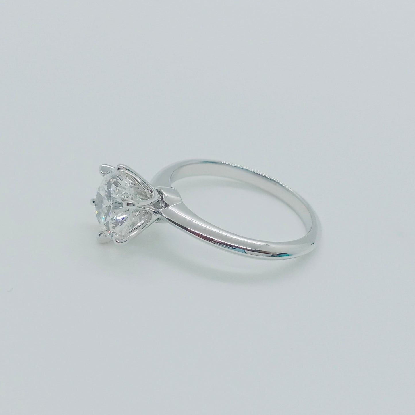 Solitaire Diamond Ring Size 56