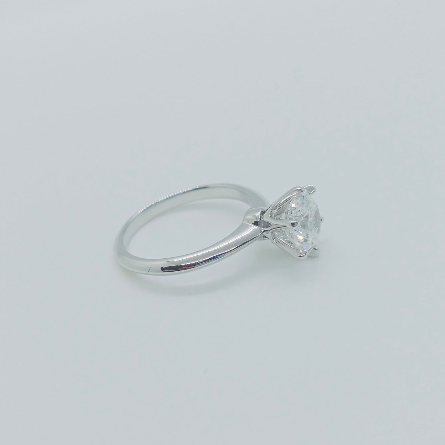 Solitaire Diamond Ring Size 56