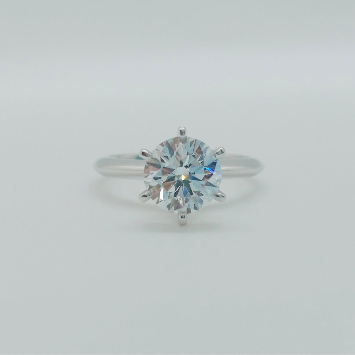 Solitaire Diamond Ring Size 56