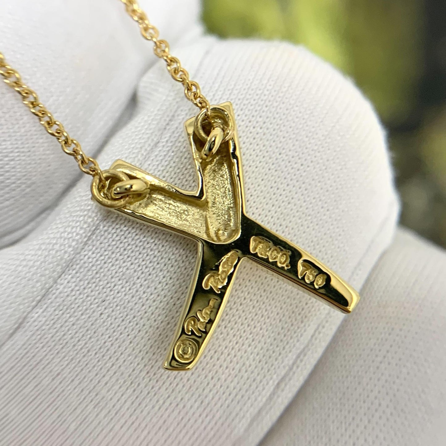 Tiffany & Co. Kiss X Necklace